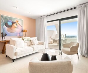 Living area - Golf Dream | Sea View - Indoor Pool - Terrace (La Cala de Mijas)