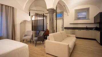 Suite estudio exclusiva | Zona de estar