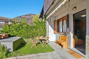 Apartamento standard, vários quartos (Station Inn Oulx) | Opções para refeição ao ar livre
