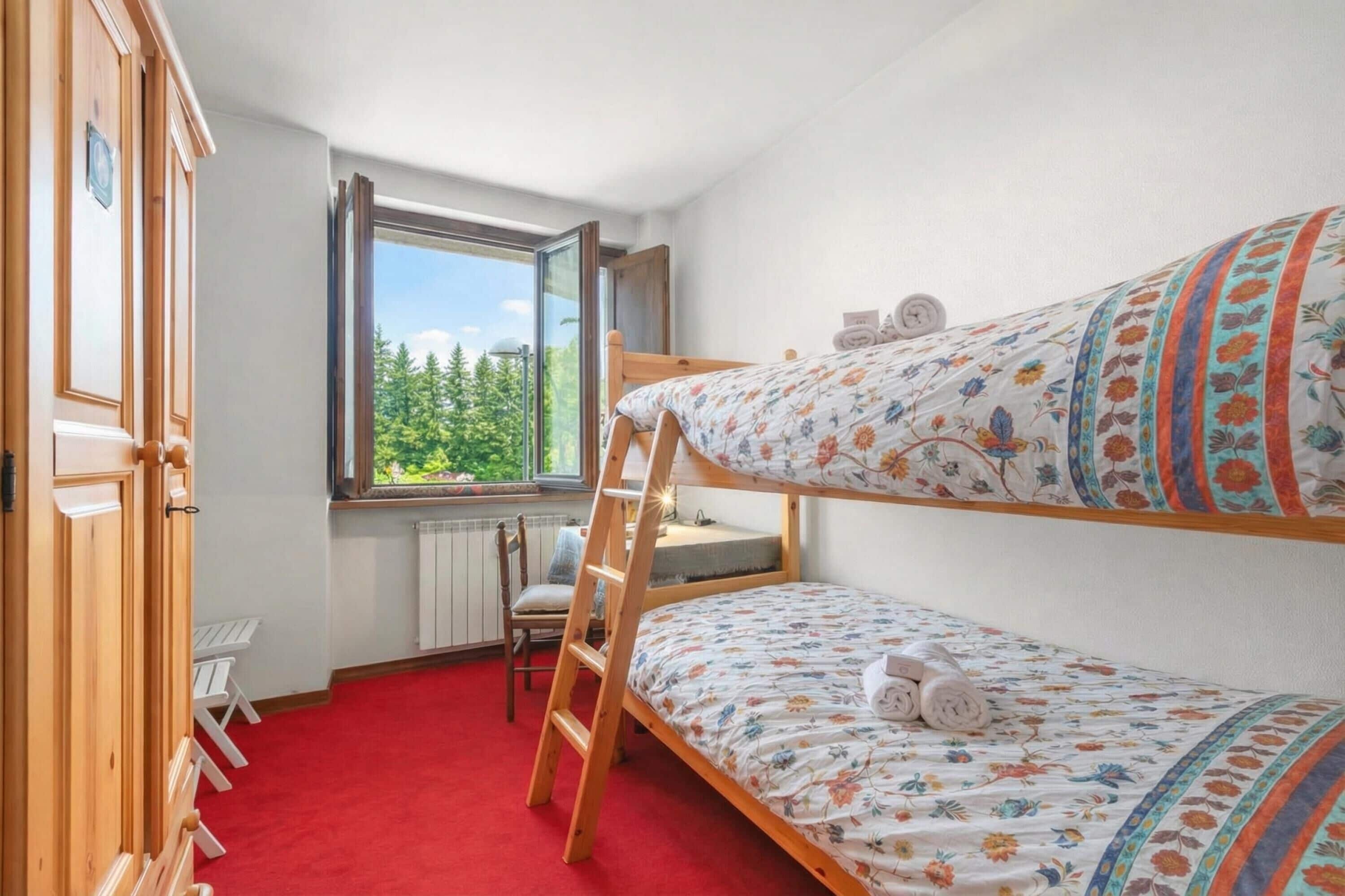 Apartemen Standar, beberapa kamar (Appartamento Cuore Alpino) | 2 kamar tidur, Wi-Fi gratis, dan seprai linen