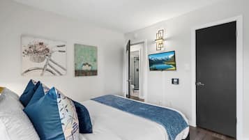 2 habitaciones, decoración personalizada y muebles diferentes