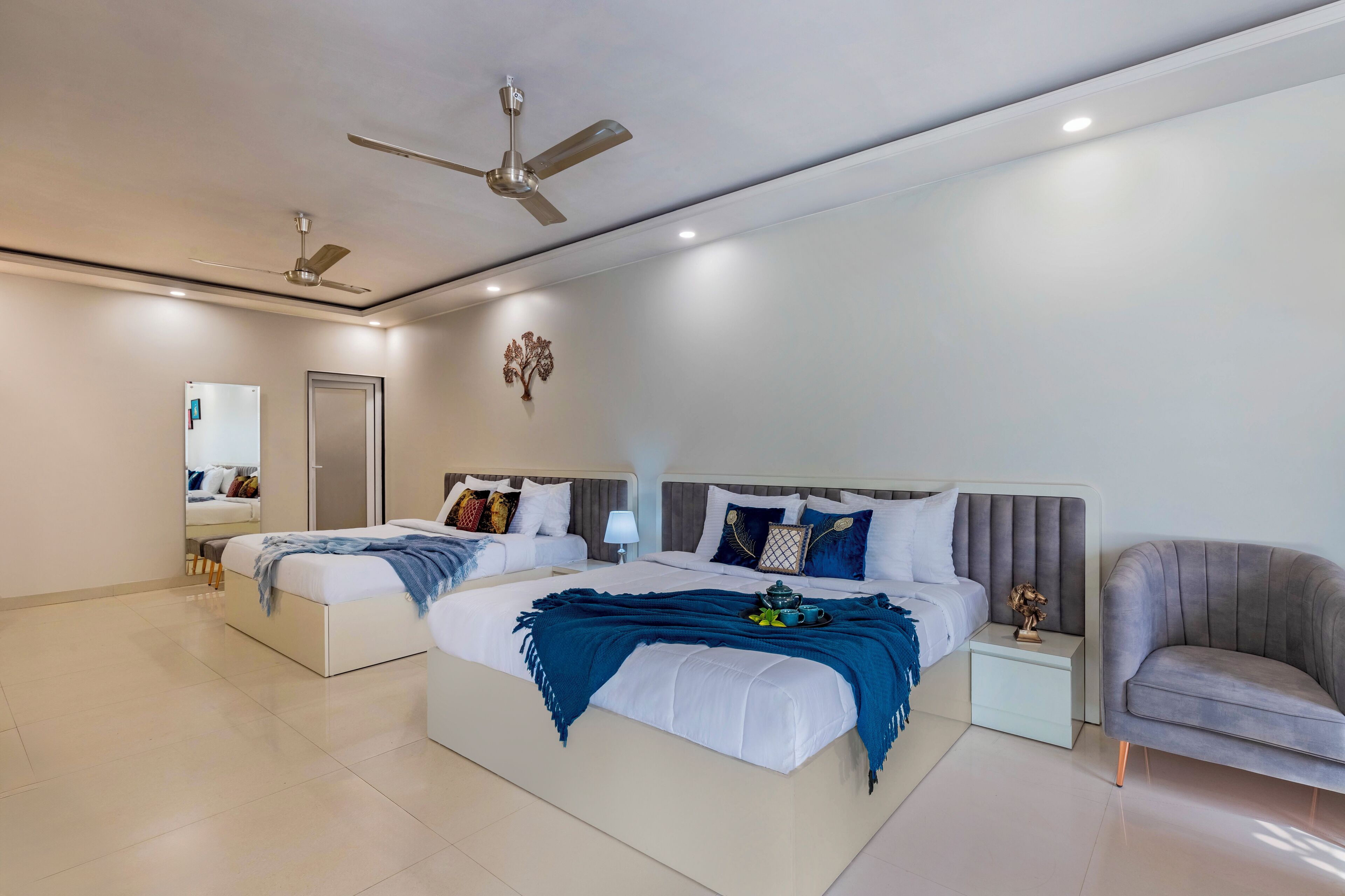 Vila Deluks, patio, pemandangan kebun | Wi-Fi gratis