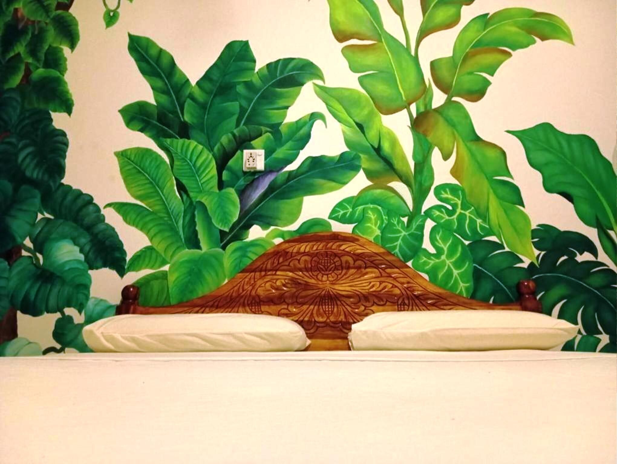 Comfort Double Room, Garden View | In-room safe, desk, laptop workspace, soundproofing