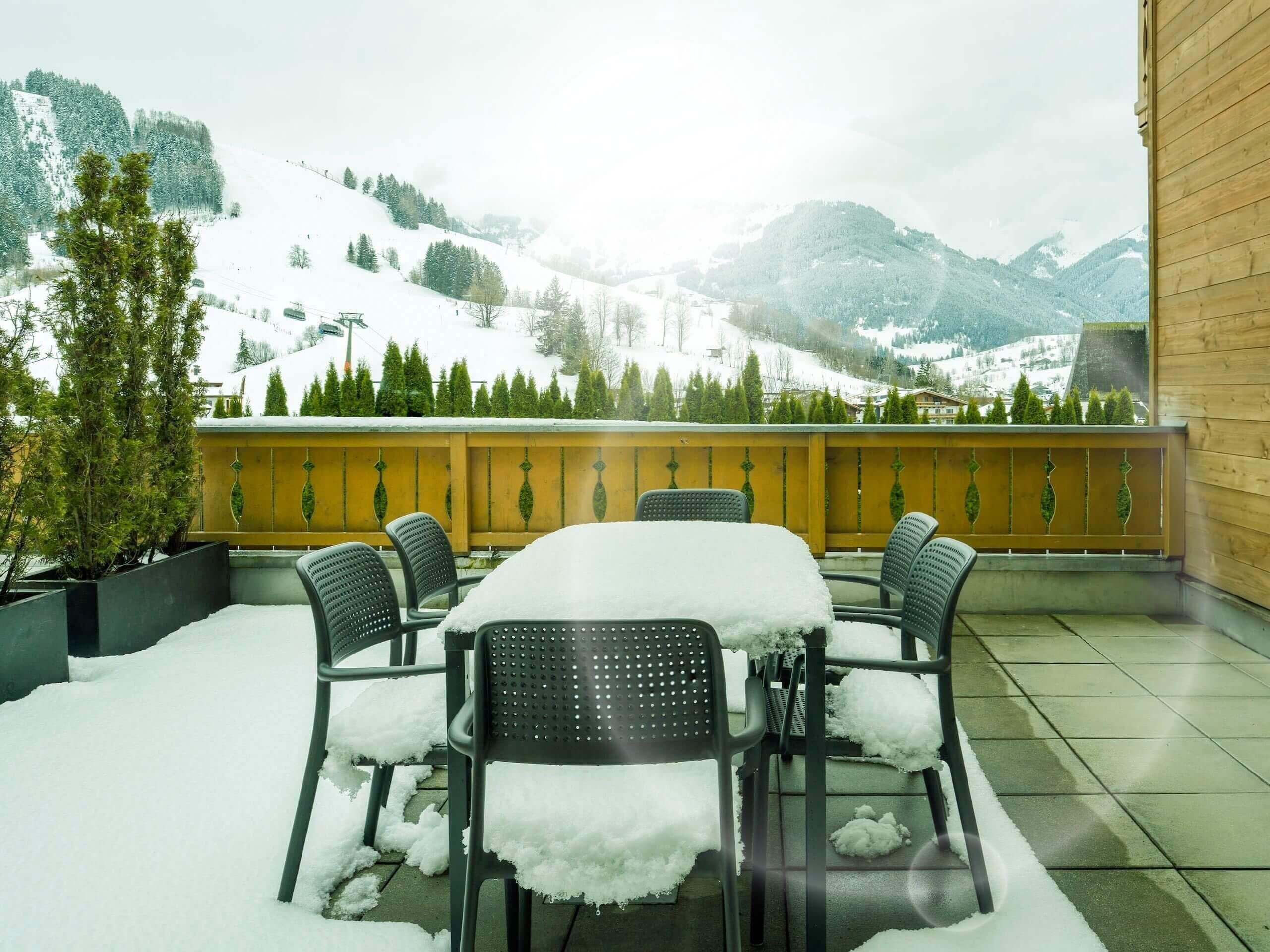 Superior Apartment, Balcony, Valley View | Teres/patio