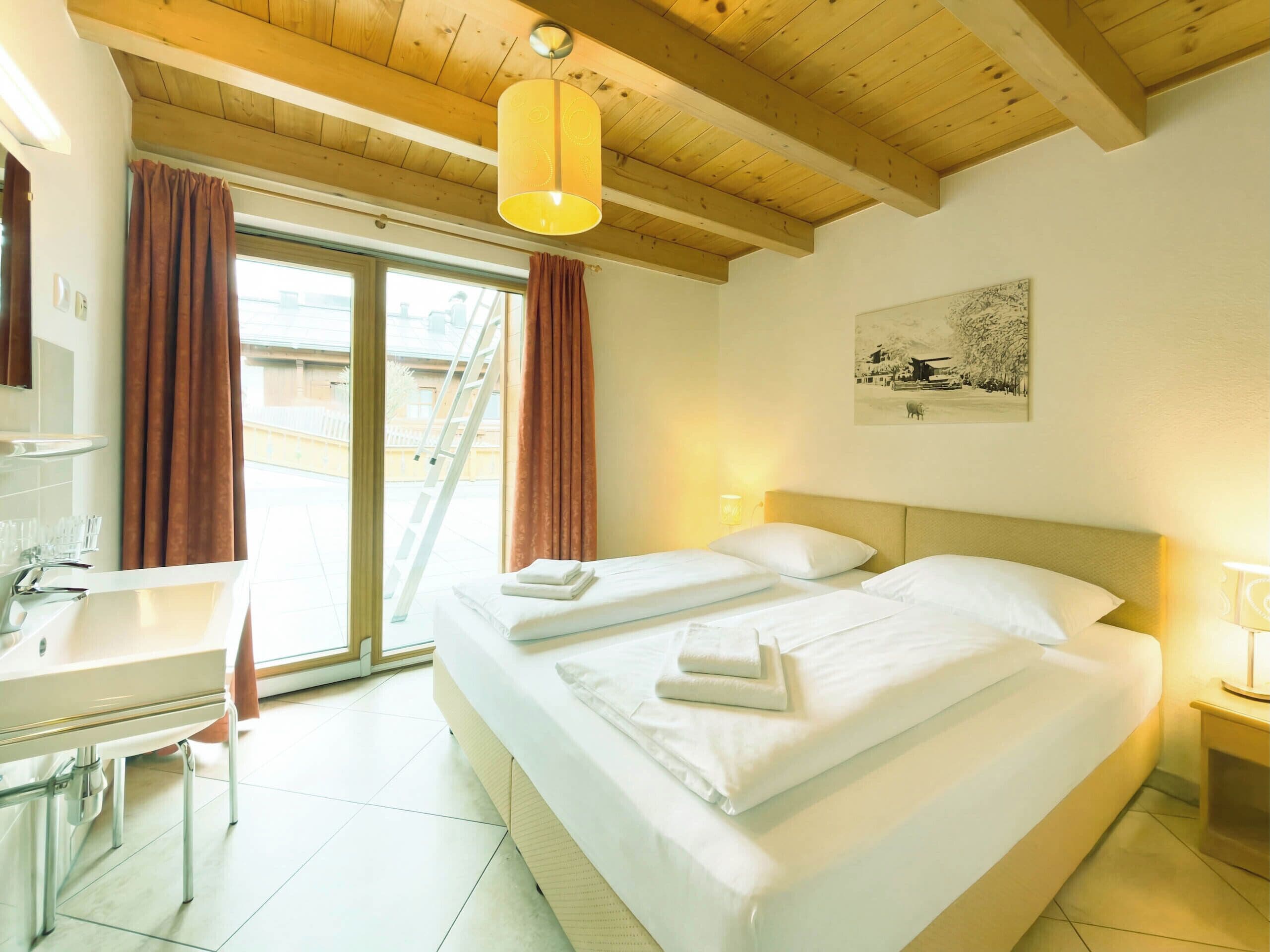 Departamento superior, balcón, vista al valle | Caja de seguridad en la habitación y wifi gratis 