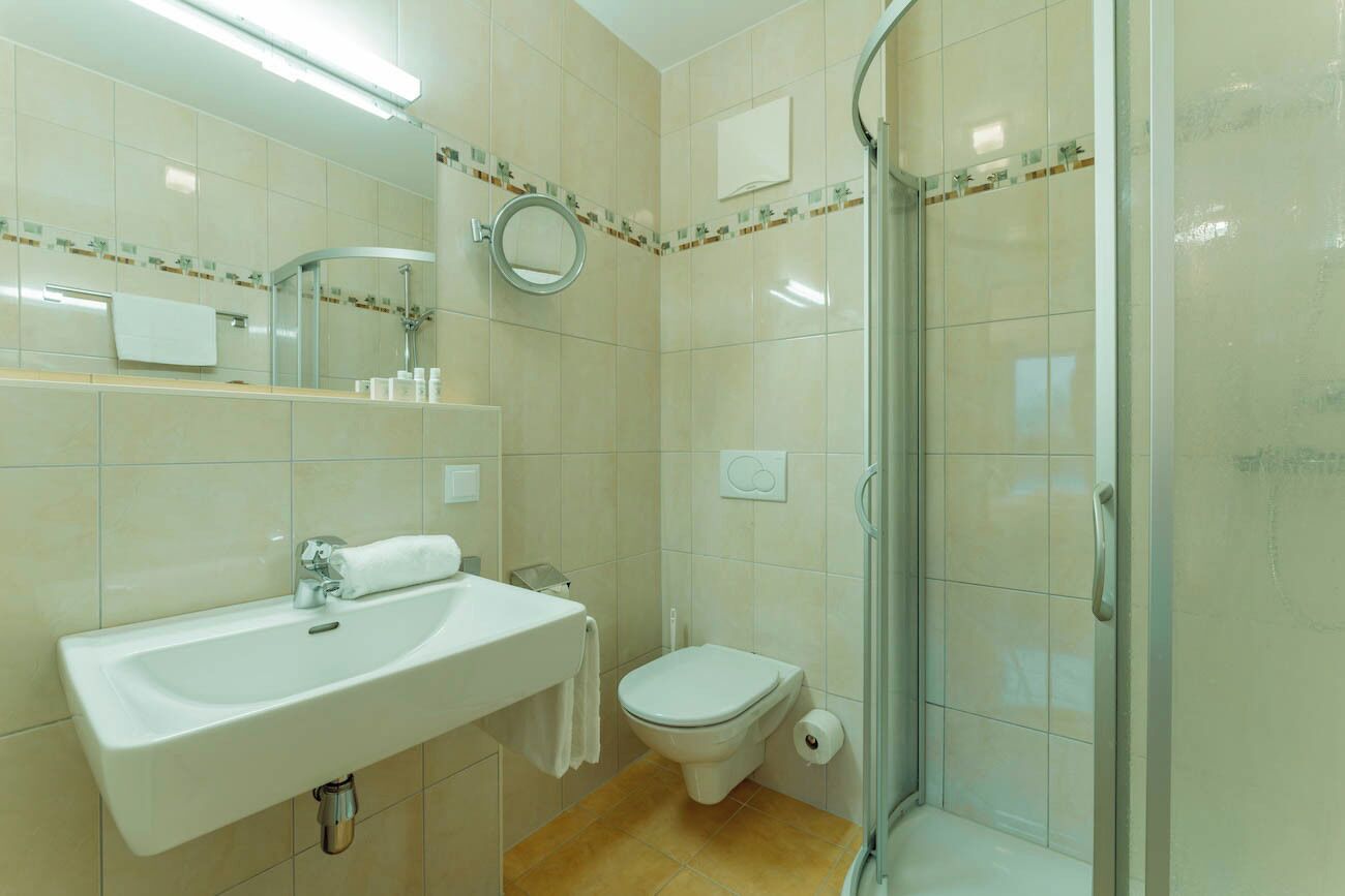 舒適公寓, 露台, 山谷景 | 浴室