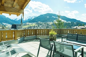 Departamento superior, balcón, vista al valle | Terraza o patio