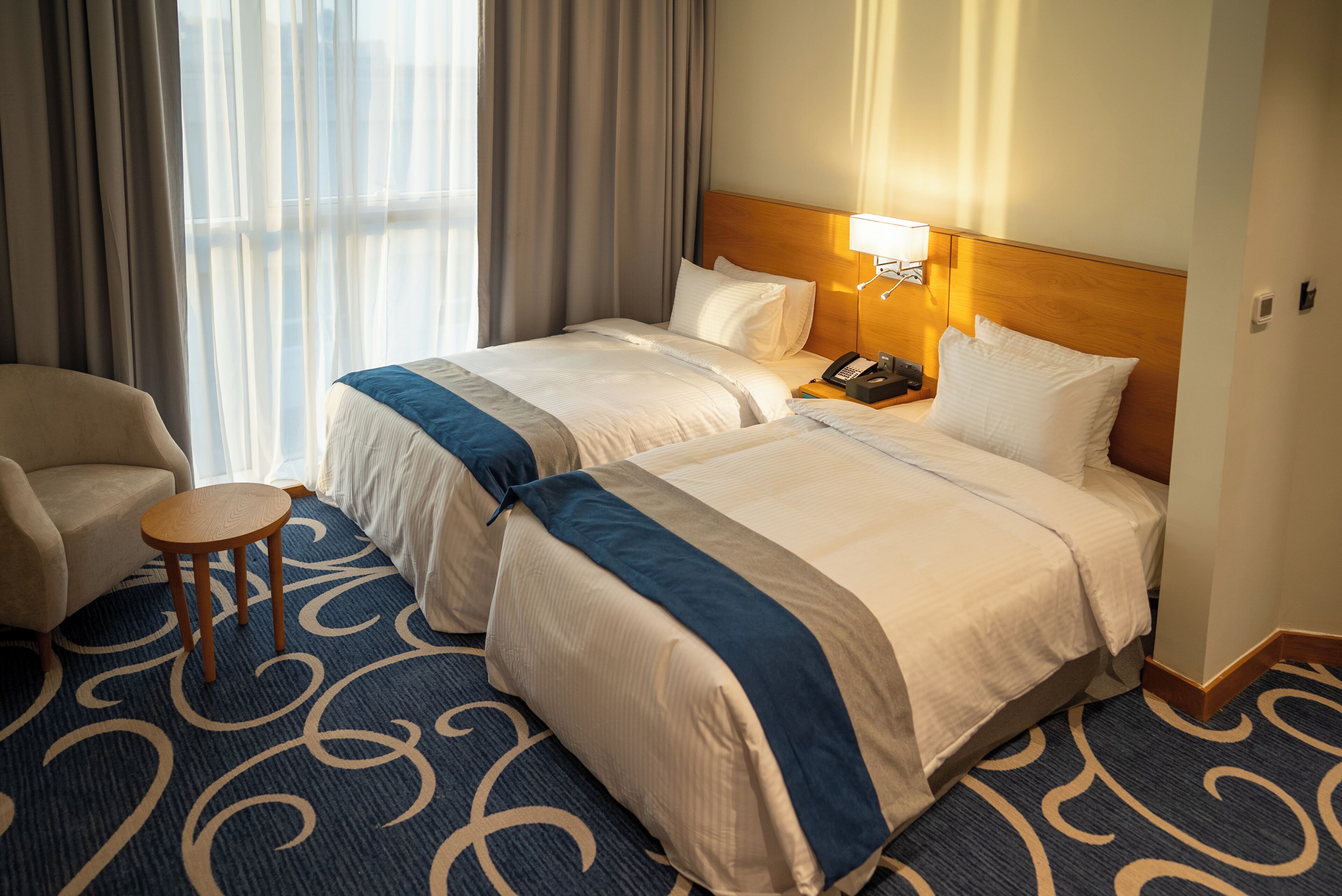 Down comforters, pillowtop beds, minibar, in-room safe