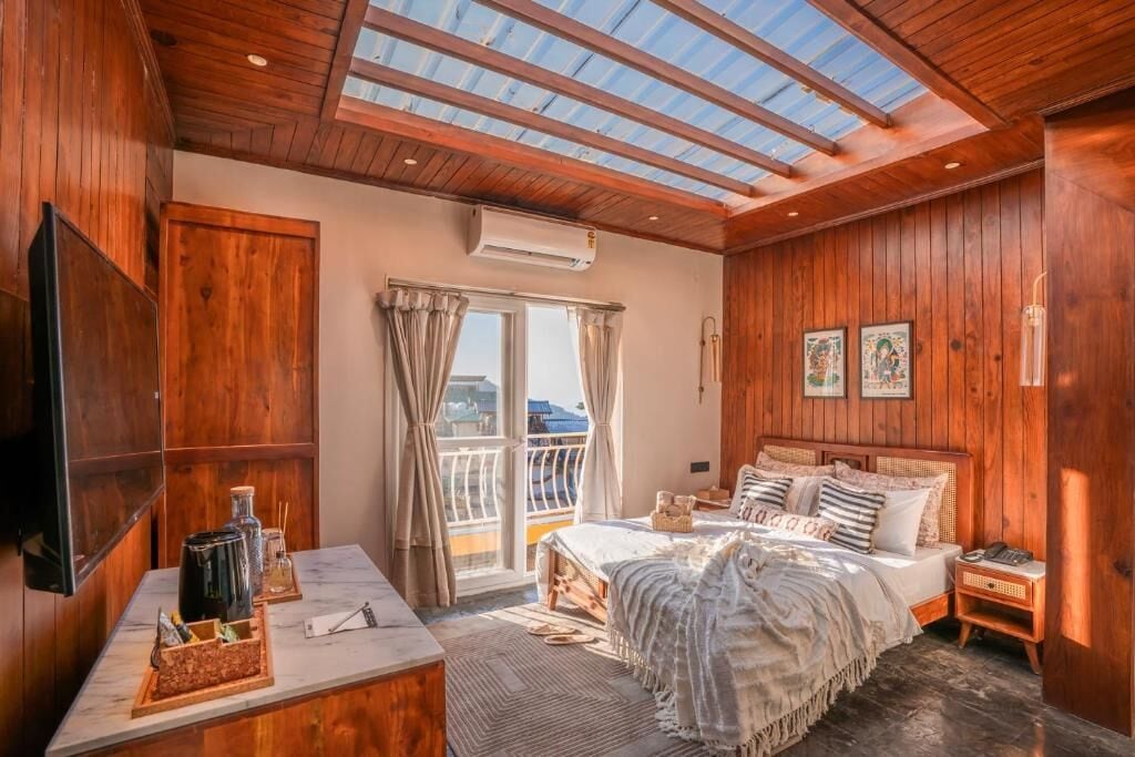 普通套房, 陽台, 山景 | 免費無線上網、床單