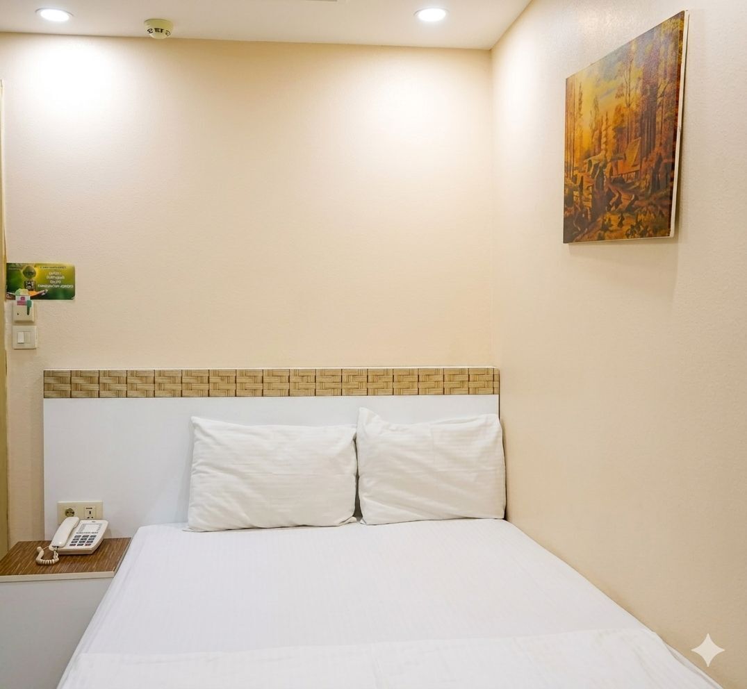 Standard Double Room Single Use, 1 Large Single Bed | Desk, soundproofing, free WiFi