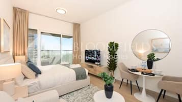 Apartamento, sacada, vista para a cidade