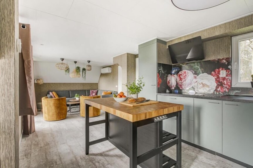 Modern Familiehuis Voor 10 Personen Met 5 Slaapkamers, 2 Badkamers Waarvan ééN Voorzien Van Sunshower En Ruime Tuin Aan De Bosrand Op Vakantiepark T Hooge Holt. - Coevorden