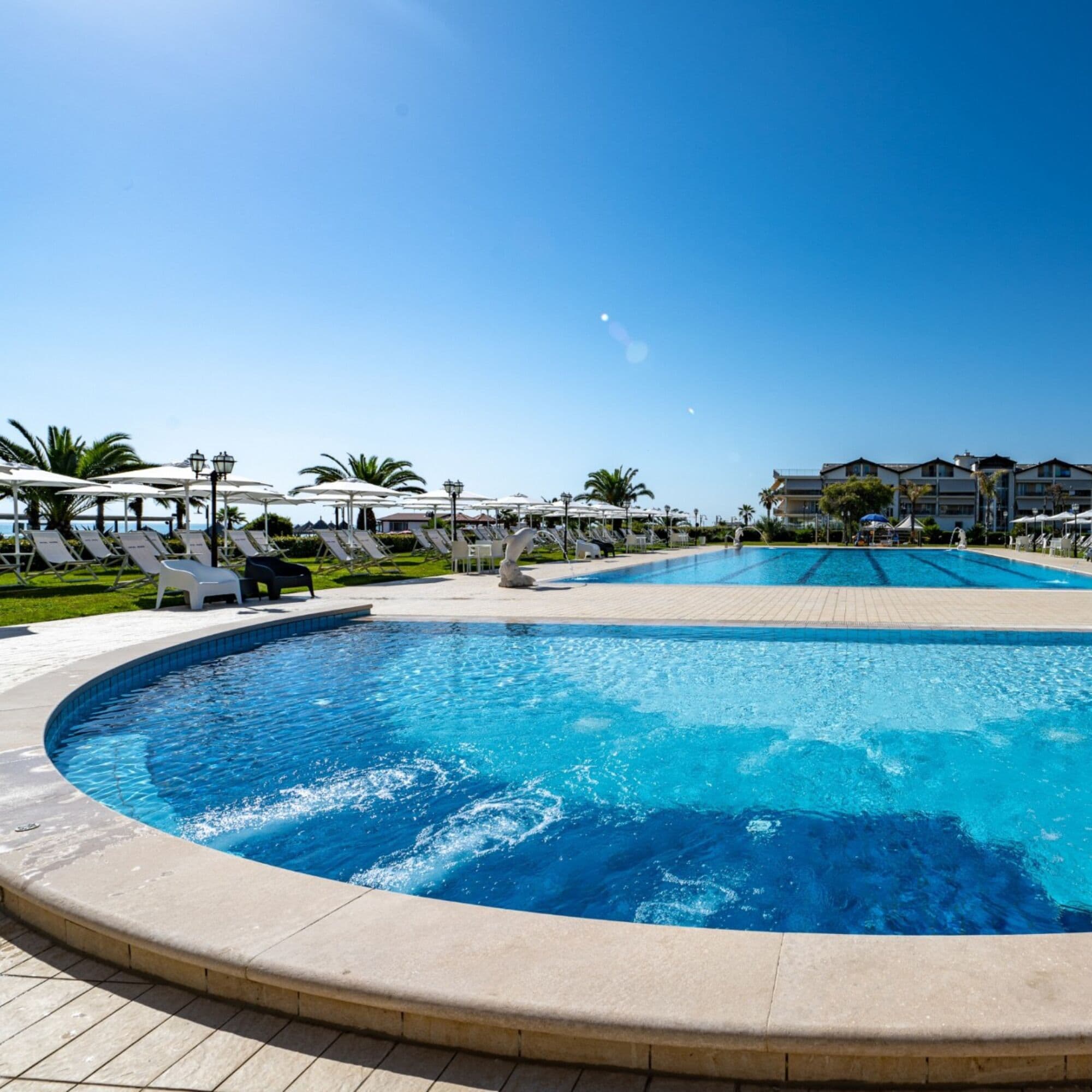 Piscina stagionale all'aperto