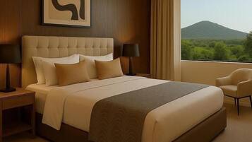 Junior Suite, City View | In-room safe, blackout curtains, soundproofing, free WiFi