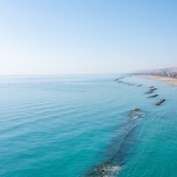 Vista al agua