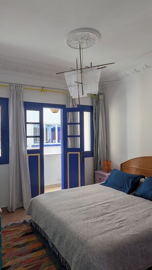 1 bedroom, iron/ironing board, WiFi, bed sheets - Souiri Haven- between sea & medina (Essaouira)