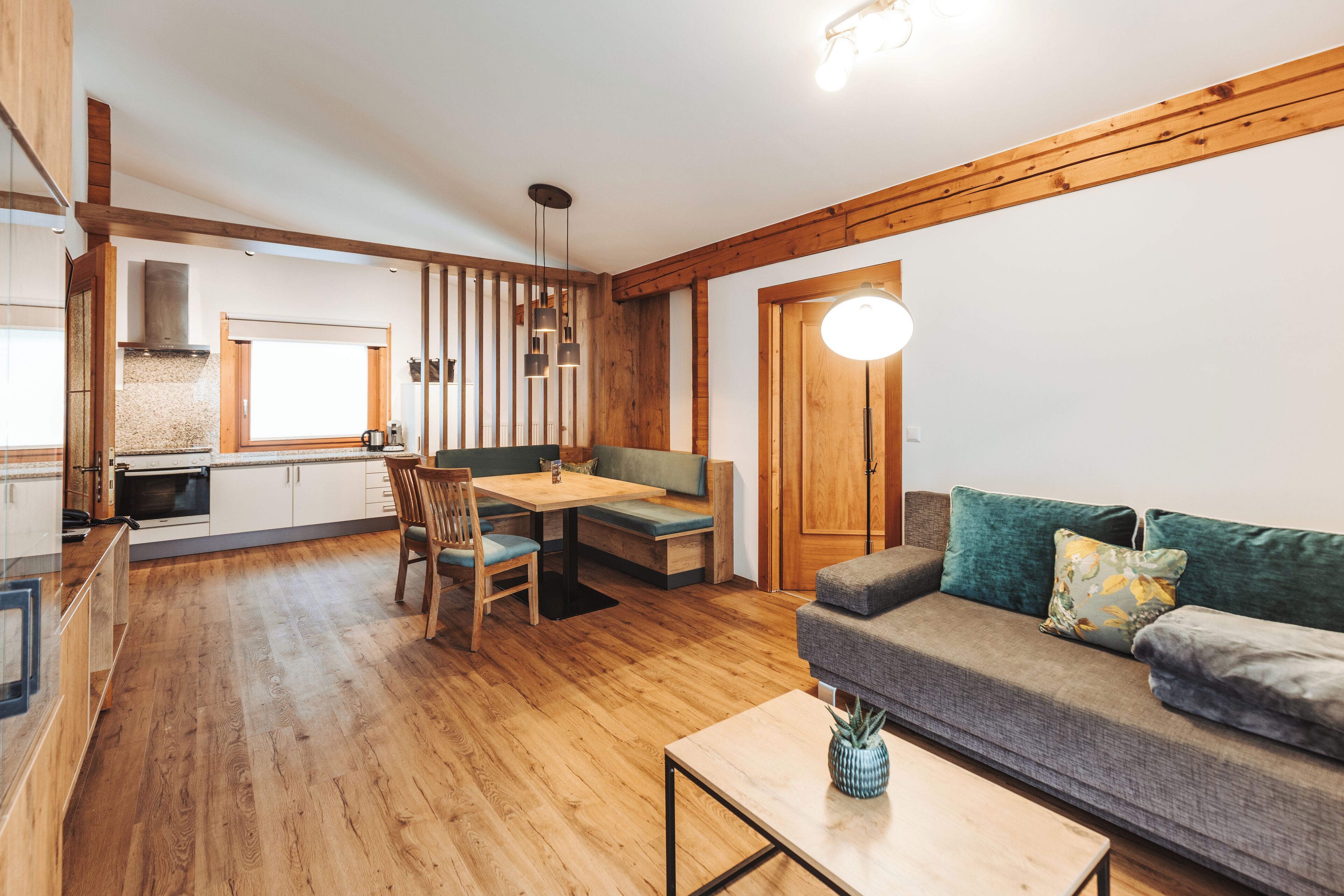 Apartment, Balcony, Garden View | Living area