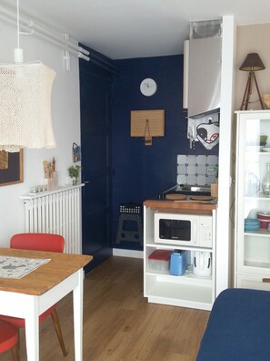 Private kitchen - Kerkozh, my little studio in Fréhel in the heart of the Grand Site Cap d'Erquy Cap Fréhel (Fréhel)