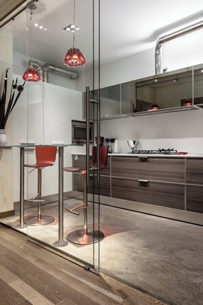Private kitchen - Stylish Suite in Fashion District - Corso Venezia (Milano)