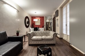Living area - Stylish Suite in Fashion District - Corso Venezia (Milano)