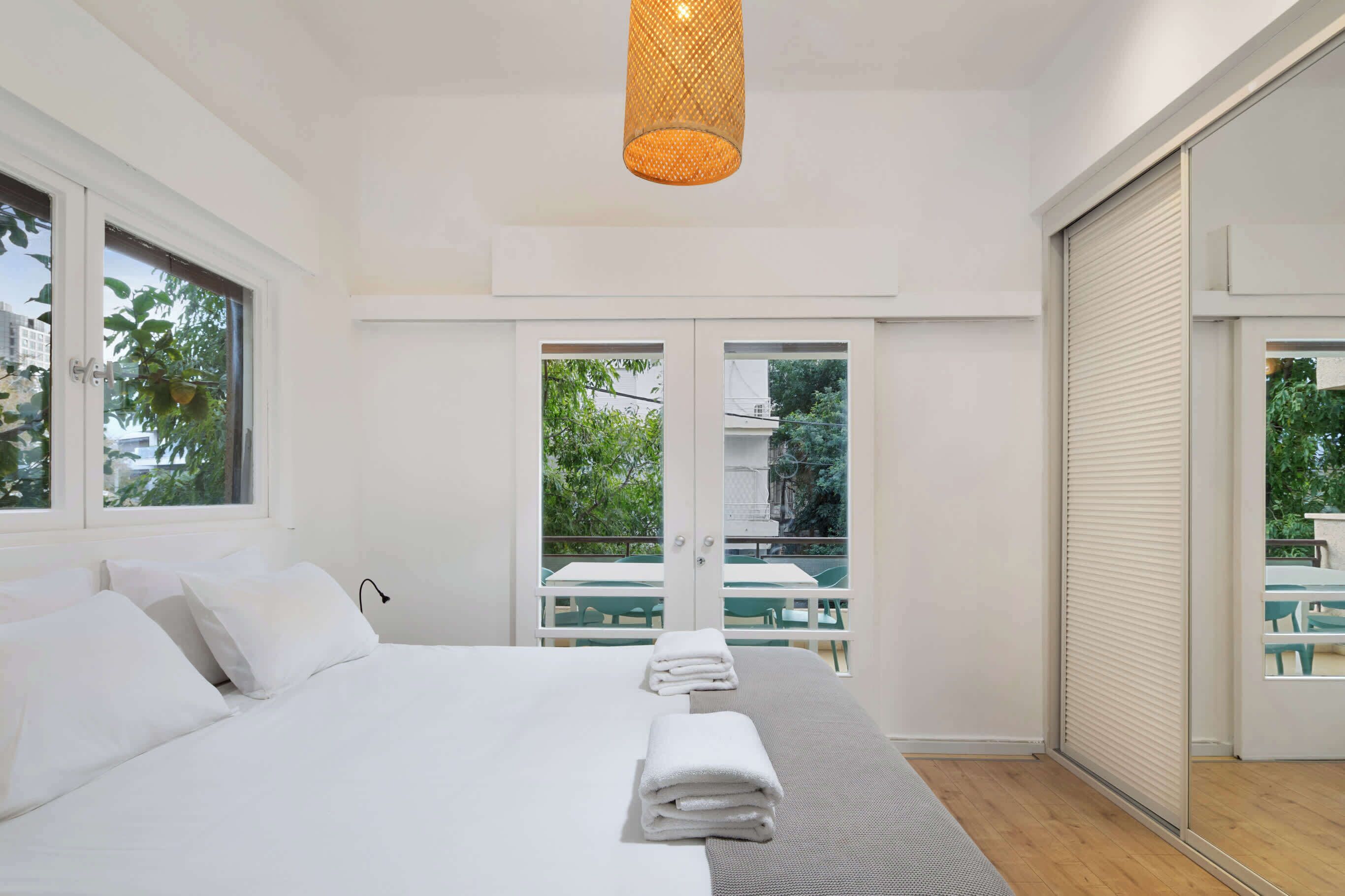 2 bedrooms, iron/ironing board, travel crib, WiFi