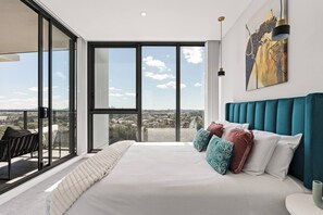 Room - Waterfront Apartment with Panoramic City Views (Wolli Creek)