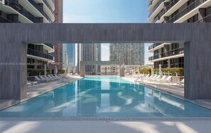 Pool - Highrise  2-bedroom condo in The Heart of Brickell (Miami)