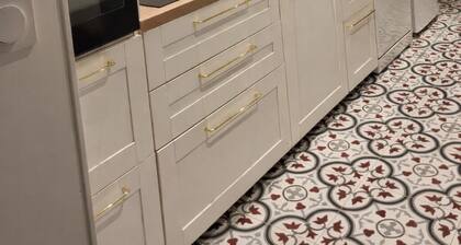 Appartement idĂ©alement situĂ©, plein centre dâAubigny-sur-NĂšre et au calme.