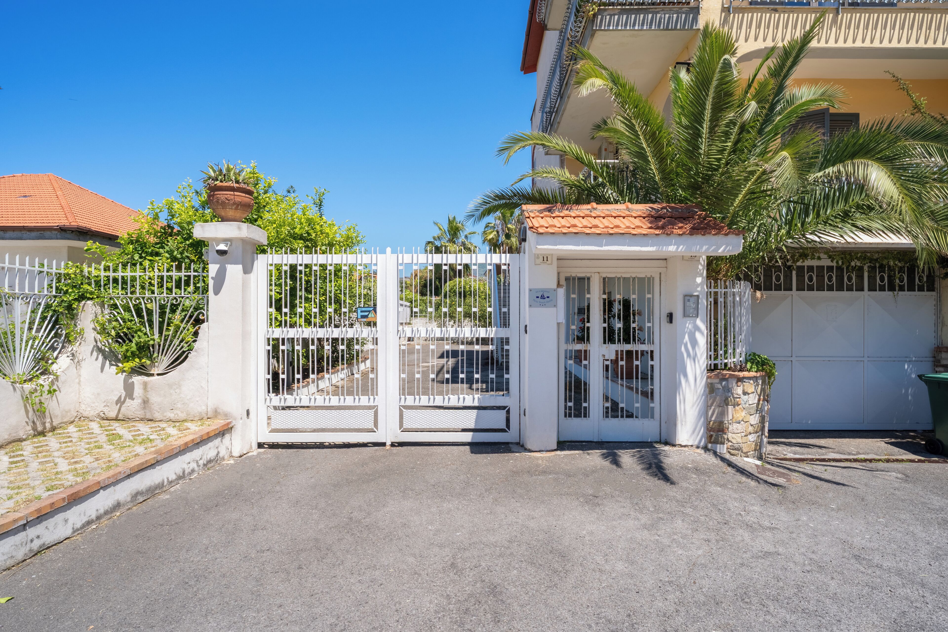 Enceinte de l’hébergement