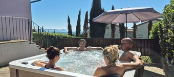 A private corner of peace and relaxation.