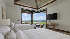 6 bedrooms, iron/ironing board - Piiuka 18 - Ocean Views | Game Room | Daily Housekeeping (Kailua Kona)
