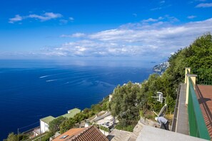 Udsigt fra overnatningsstedet