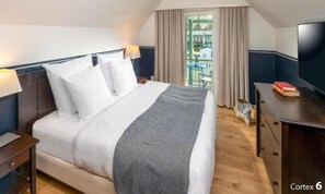 Căn hộ | 1 phòng ngủ, trang bị nội thất với thiết kế riêng biệt 