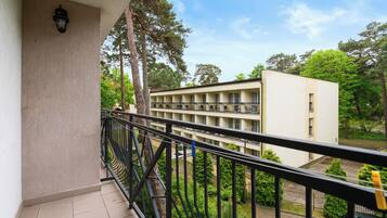 Klassieke studio, balkon