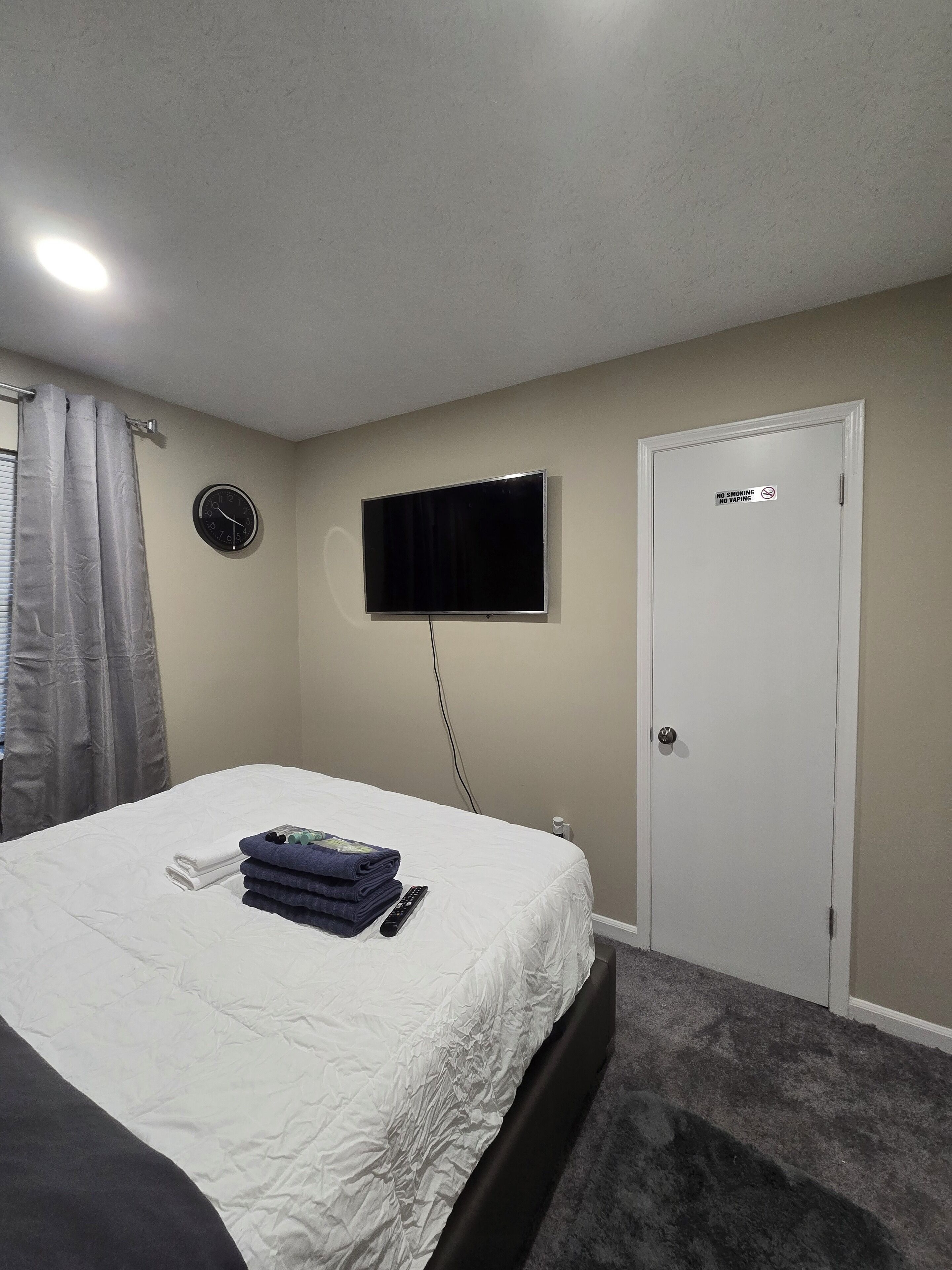 1 間睡房、熨斗/熨衫板、Wi-Fi、床單