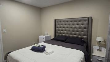 1 間睡房、熨斗/熨衫板、Wi-Fi、床單