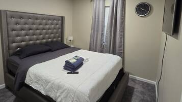 1 間睡房、熨斗/熨衫板、Wi-Fi、床單