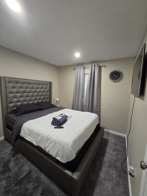 1 間睡房、熨斗/熨衫板、Wi-Fi、床單