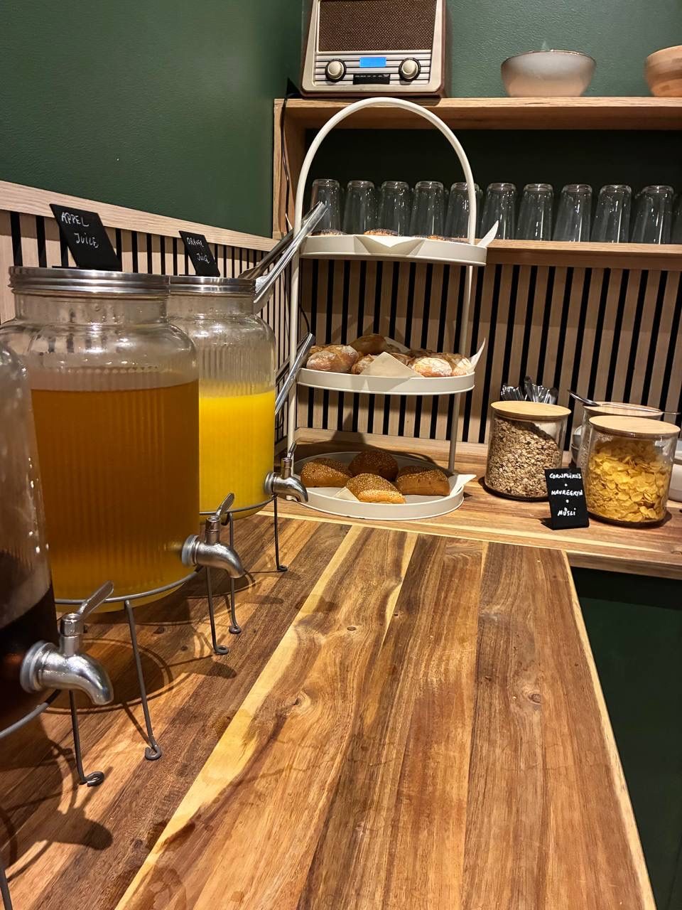 Breakfast buffet