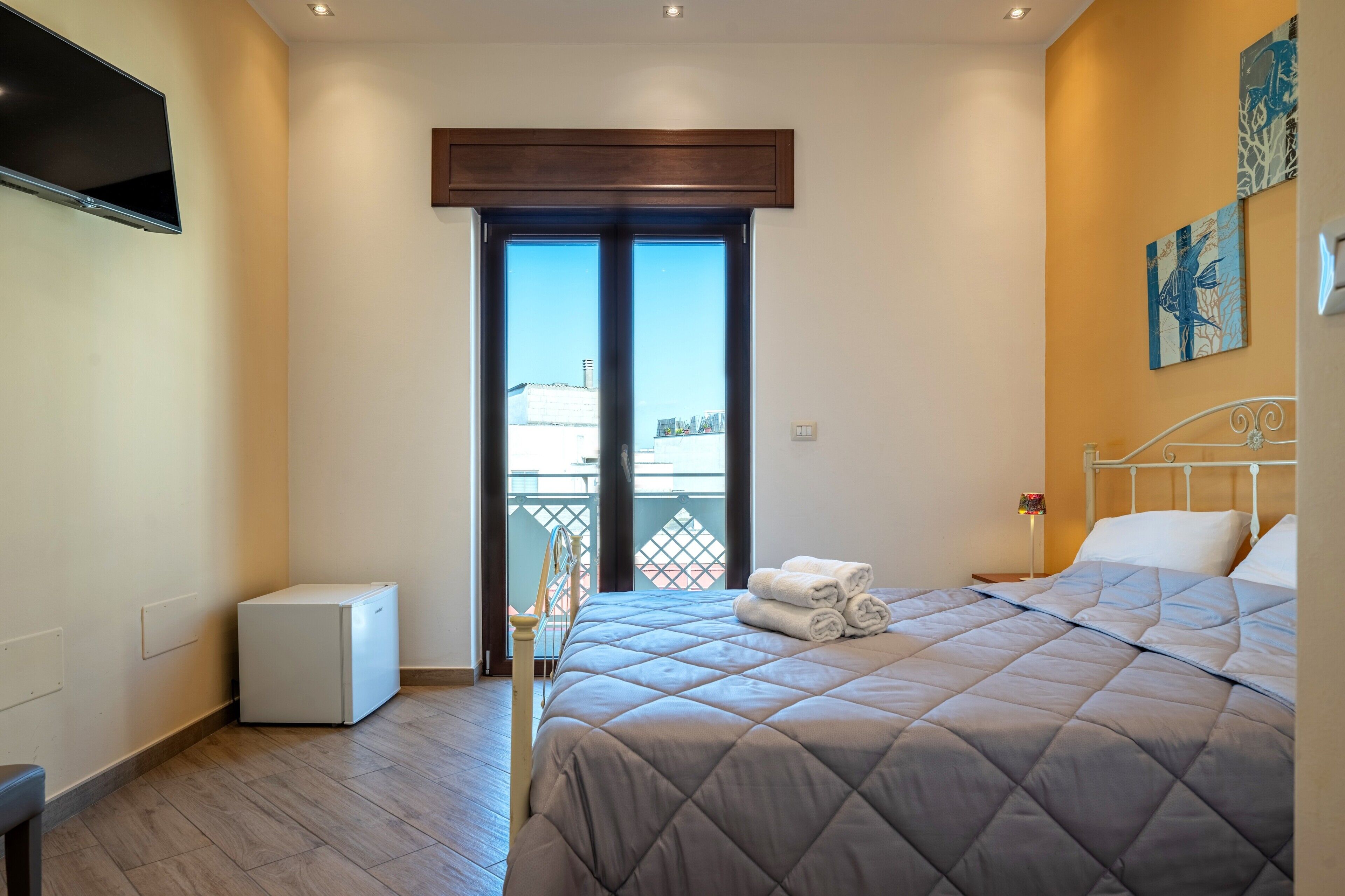 1 室のベッドルーム、アイロン / アイロン台、WiFi、ベッドシーツ