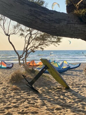 Beach nearby, sun-loungers - Villa Eos Fanes (Fanes)