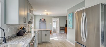 Walk to Broadkill Beach: Sleek Family Home w/ Deck