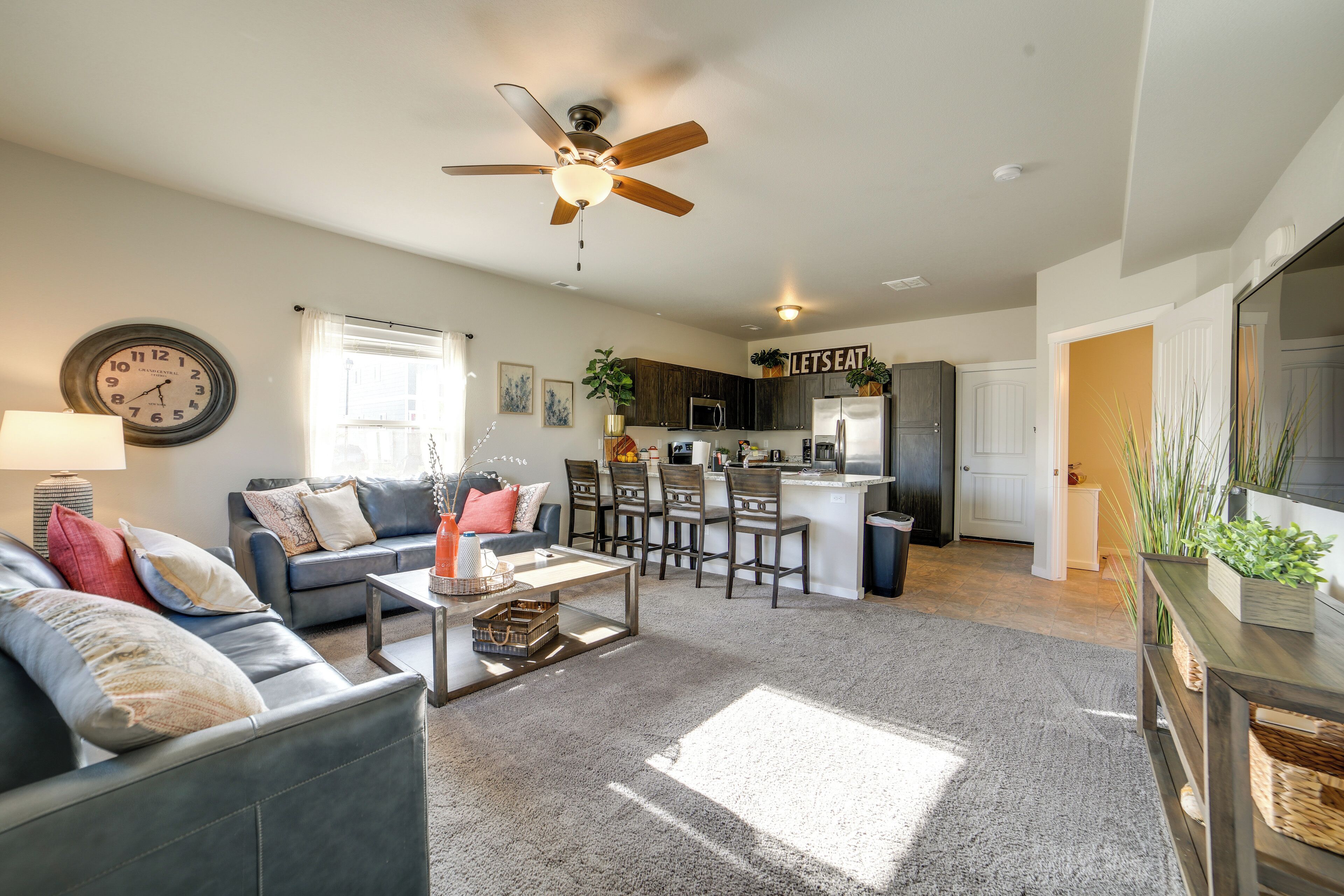 Façade de l’hébergement