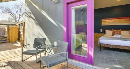 Deck & Home Office: Walkable Albuquerque Home