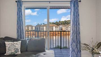 Televisión y chimenea