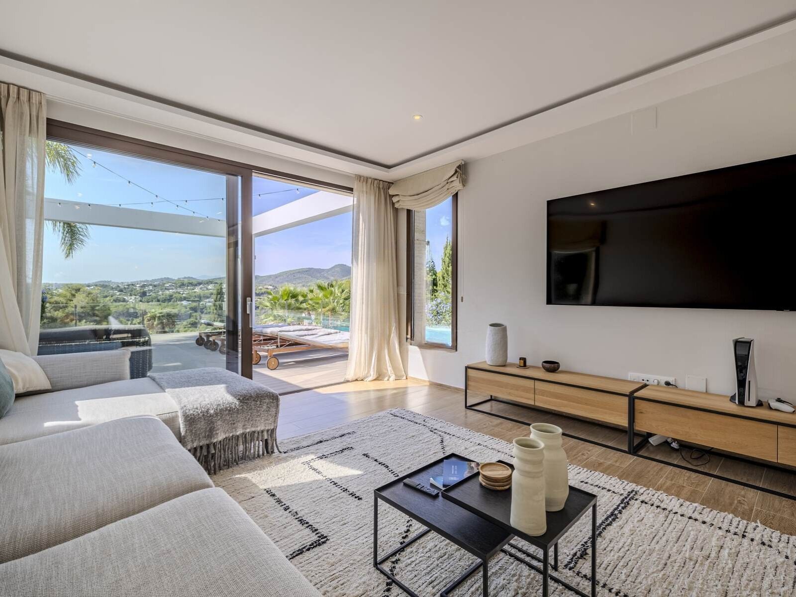 Smart TV, video games, table tennis, books