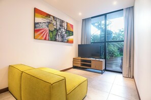 Living area - Modern 2BR Villa Samudra • Ocean View Nusa Dua (Nusa Dua)