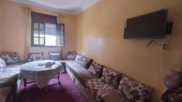 Tomannsrom – classic, utsikt mot bukt | Oppholdsområde