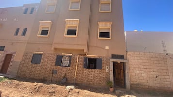 Façade de l’hébergement