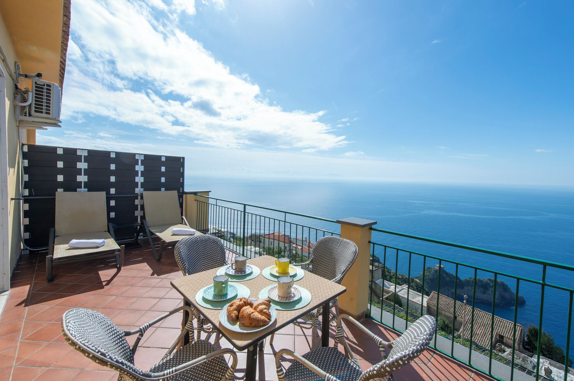 Appartamento, vista mare | Terrazza/patio